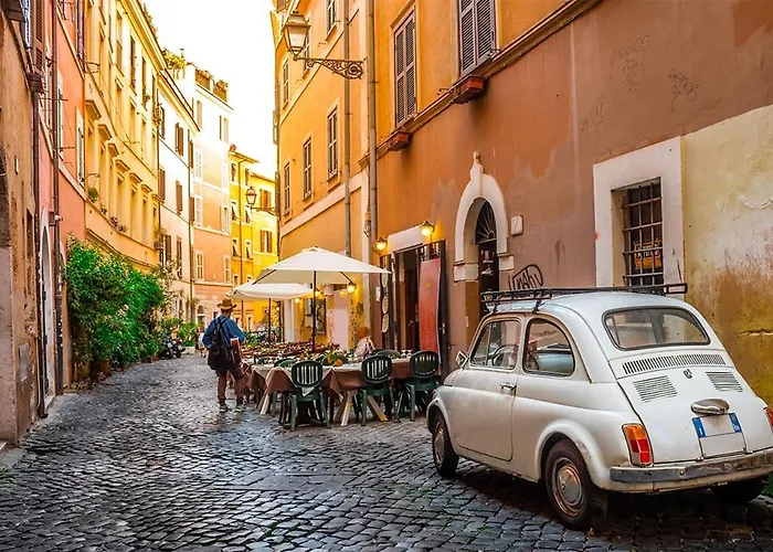 Pop In The Heart Of Trastevere 4 Guests Rome